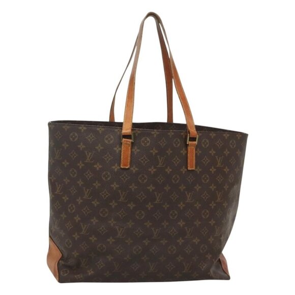 LOUIS VUITTON Monogram Cabas Alto Tote Bag LV Auth - Picture 1 of 16